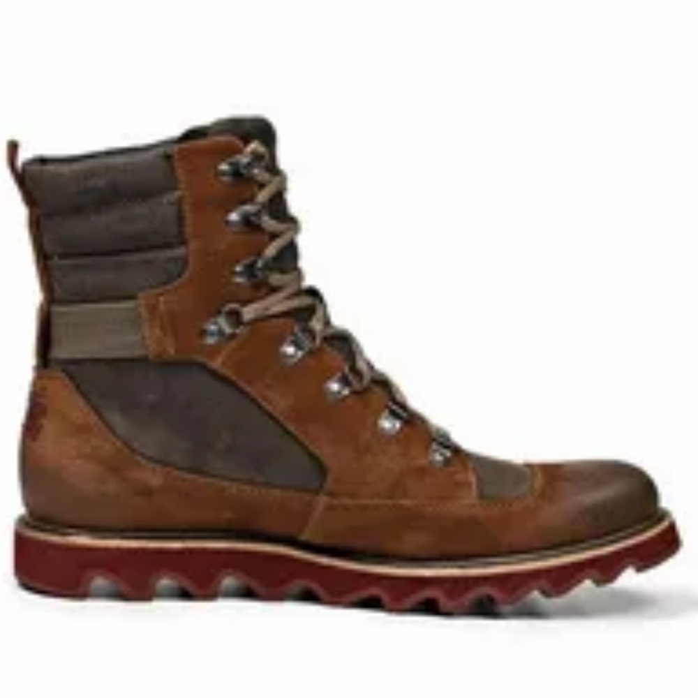 Sorel Men's Brown‎ and Gray Leather Boots
